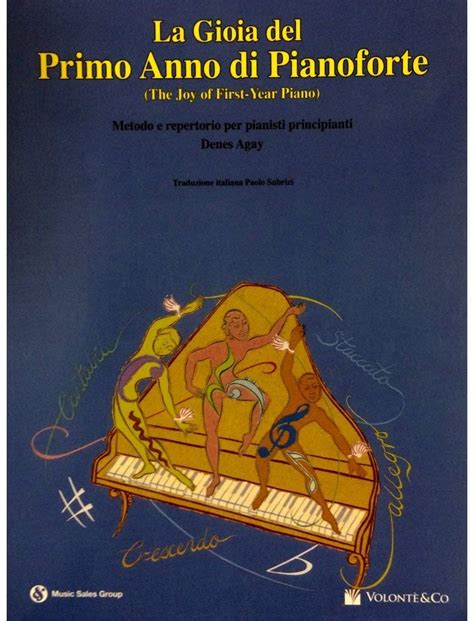 Read Online La Gioia Del Primo Anno Di Pianoforte 