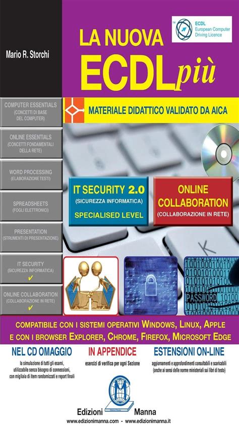 Download La Nuova Ecdl Pi It Security E Online Collaboration Con Cd Rom 
