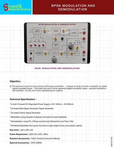 Lab 8 Bpsk Modulation And Demodulation Ksu Faculty