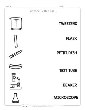 Lab Equipment Worksheets Itsy Bitsy Fun Science Equipment Worksheets - Science Equipment Worksheets