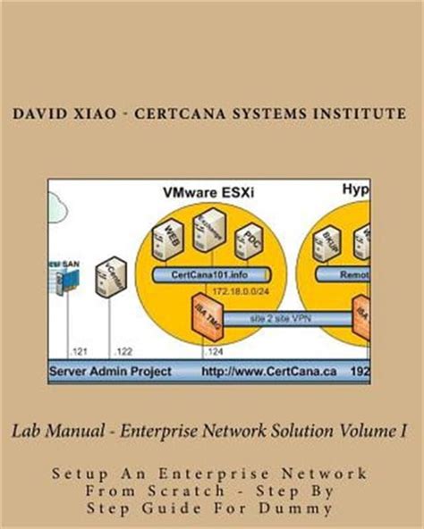 Lab Manual Enterprise Network Solution Volume Ii Setup An Enterprise Network From Scratch Step By Step Guide For Dummy