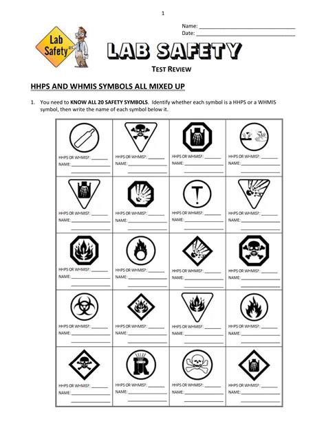 Lab Safety Worksheet Carolina Biological Supply 7th Grade Lab Safety Worksheet - 7th Grade Lab Safety Worksheet