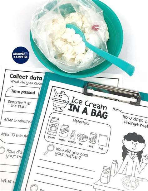 Lab Sheet For Making Ice Cream Teaching Resources Ice Cream Lab Worksheet - Ice Cream Lab Worksheet