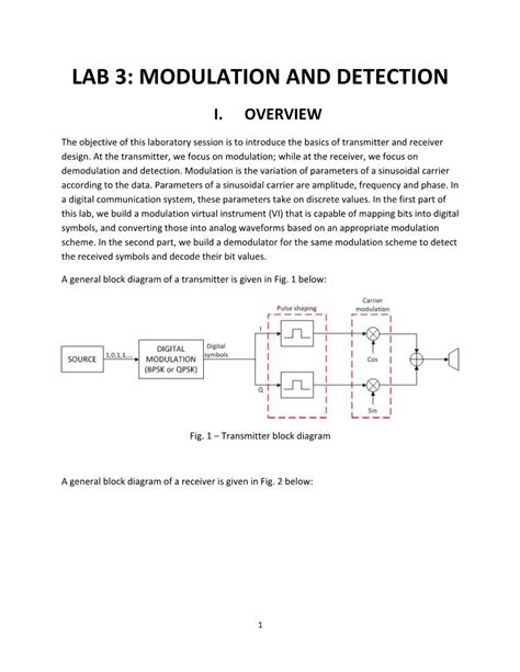 Download Lab 3 Modulation And Detection 