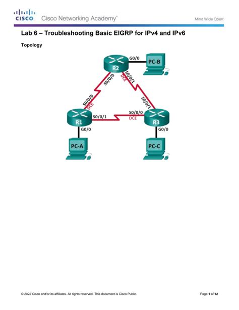 Read Lab Troubleshooting Basic Eigrp For Ipv4 And Ipv6 