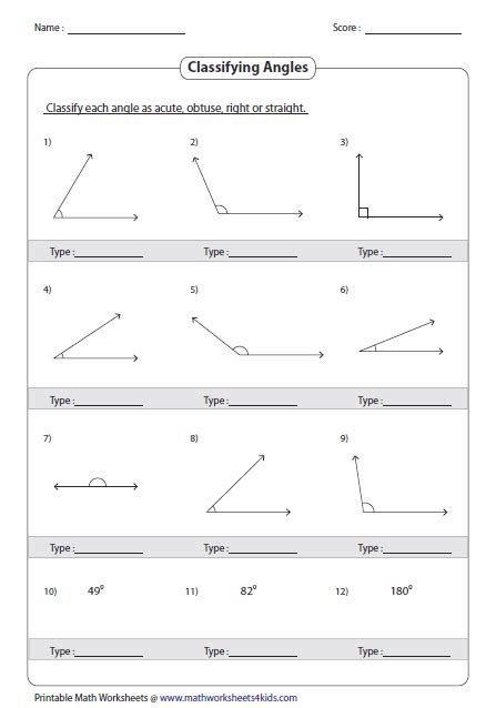 Labeling Angles Teaching Resources Teachers Pay Teachers Tpt Labelling Angles Worksheet - Labelling Angles Worksheet