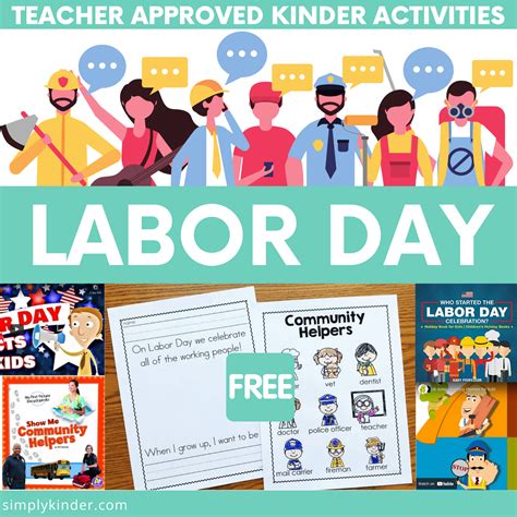 Labor Day Activities For Kindergarten Simply Kinder Labor Day For Kindergarten - Labor Day For Kindergarten