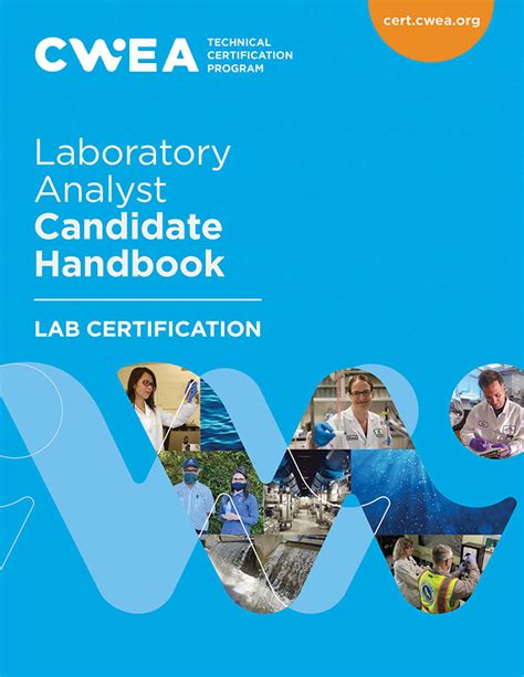 laboratory analyst certification cwea