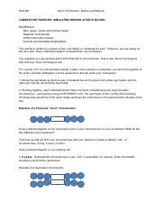 Laboratory Exercise 52 Fertilization And Early Development