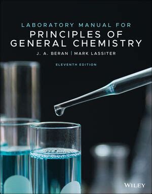 Laboratory For Principles Of General Chemistry By Jo Allan Beran