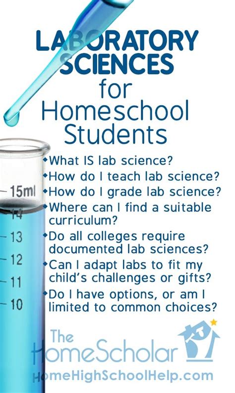 Laboratory Sciences For Homeschool Students Hs Blog Laboratory Science High School - Laboratory Science High School