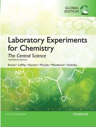 Read Laboratory Experiments For Chemistry The Central Science 12Th Edition Answers 