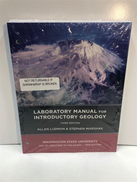 Read Laboratory Manual For Introductory Geology Third Edition 