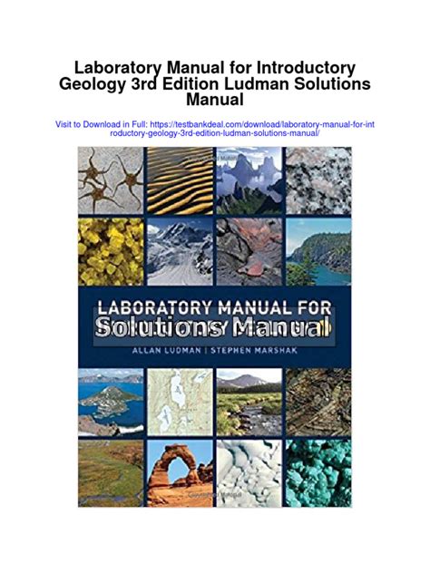 Read Laboratory Manual For Introductory Geology Third Edition 