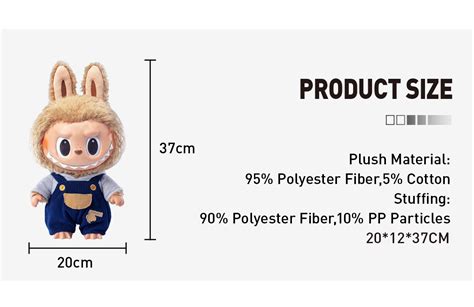 Labubu Doll Size Chart