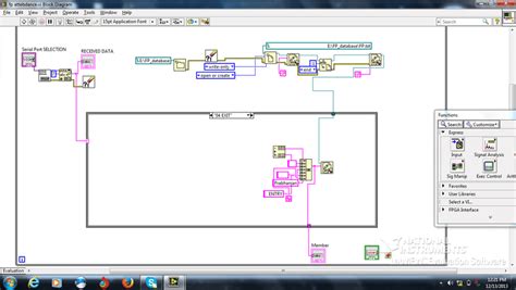 Labview Access Back Panel