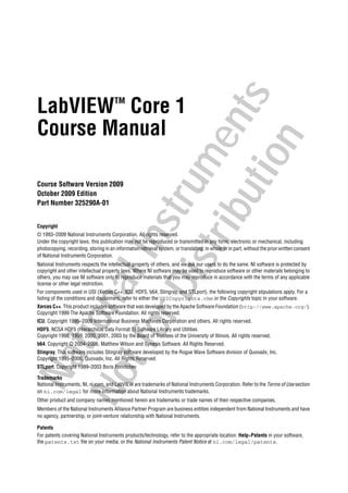 Labview Manual 2009