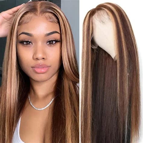 lace front wigs straight human hair