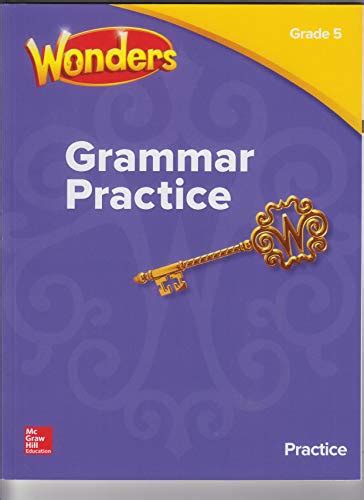 Lacucinavegetale It Wonders Grammar Practice Book Grade 5 Grammar Grade 5 Answer Key - Grammar Grade 5 Answer Key