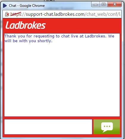 ladbrokes chat