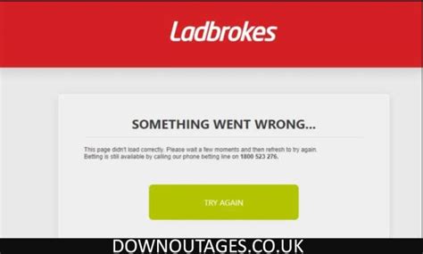 ladbrokes site down