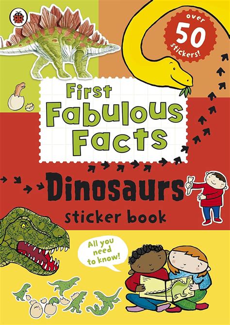 Download Ladybird First Fabulous Facts Dinosaurs Sticker Book 