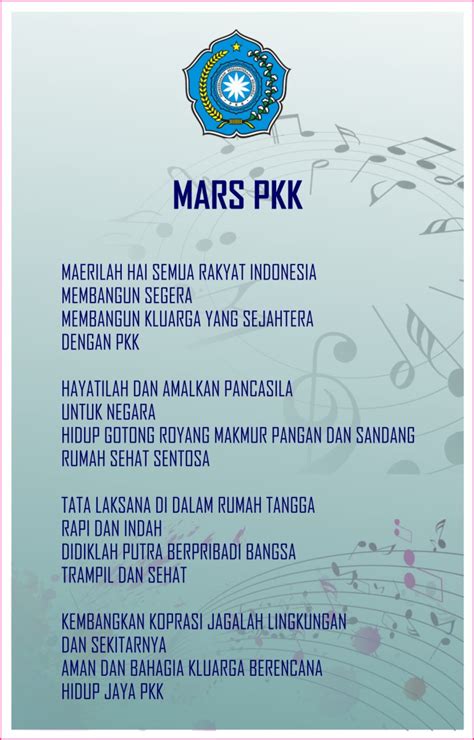 lagu mars pkk