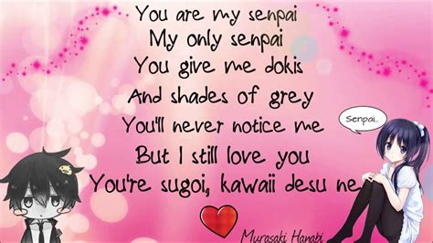 lagu you are my senpai