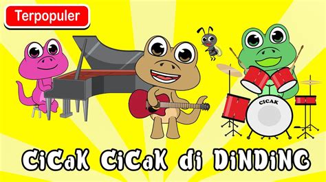 LAGU CICAK CICAK DI DINDING - Lagu Cicak-cicak di dinding 1 Jam | Lagu Anak | Pinkfong Indonesia