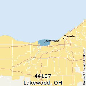 lakewood ohio zip code
