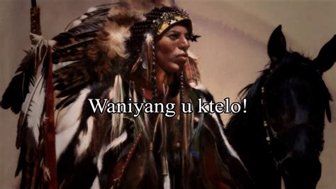 lakota pipe loading song