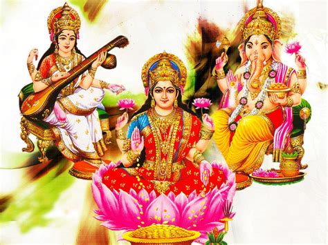 lakshmi saraswati ganesh pictures