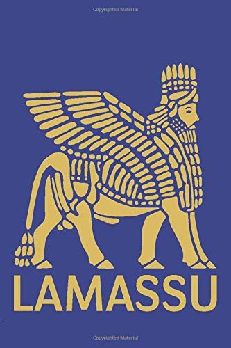 Lamassu Blank Lined Notebook Journal Or Diary