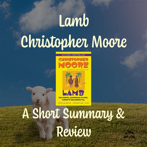 Lamb Christopher Moore Summary