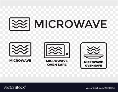 lambang microwave safe