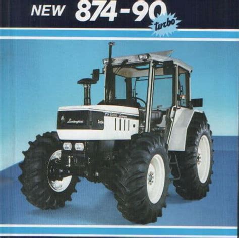 Download Lamborghini Tractor 874 90 Repair Manual Uk 