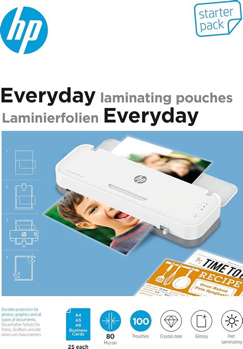 laminierfolien starter paket