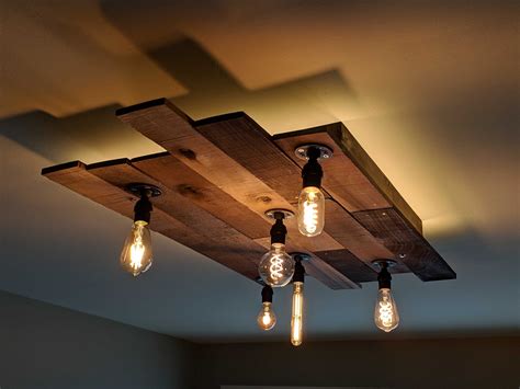 lamparas de techo de madera
