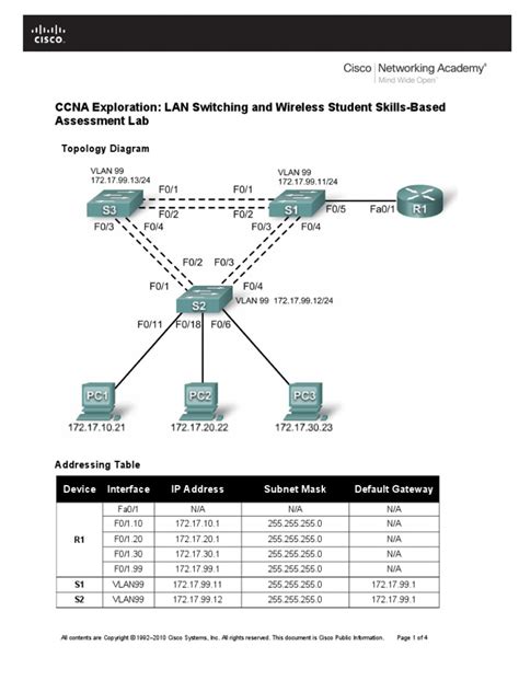 Lan Switching And Wireless Student Lab Manual