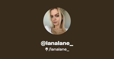 lanalane nude