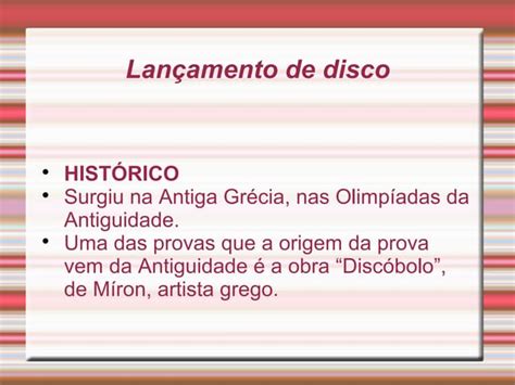 Lançamento De Disco