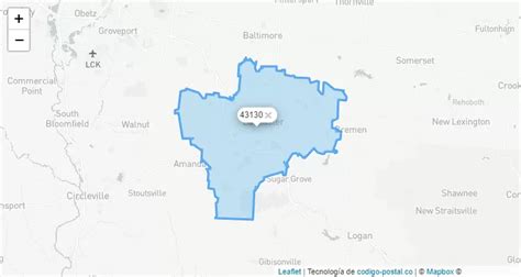 lancaster ohio zip code