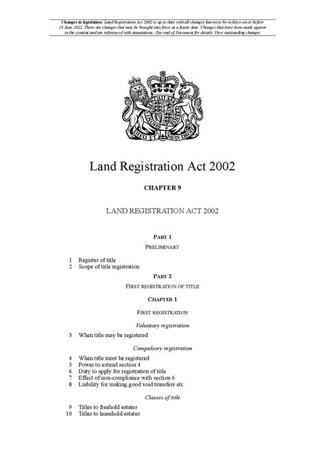 Land Registration Act 2002