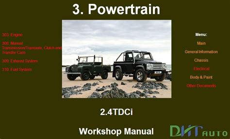 Read Land Rover Defender 2 4 Tdci Workshop Manual 