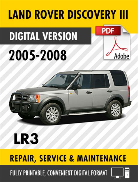 Download Land Rover Lr3 Workshop Manual 