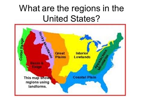 Landform Regions Of The United States   United States Regions National Geographic Society - Landform Regions Of The United States
