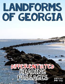 Landforms Of Georgia Differentiated Reading Passages Nonfiction Text Georgia Landforms 5th Grade - Georgia Landforms 5th Grade