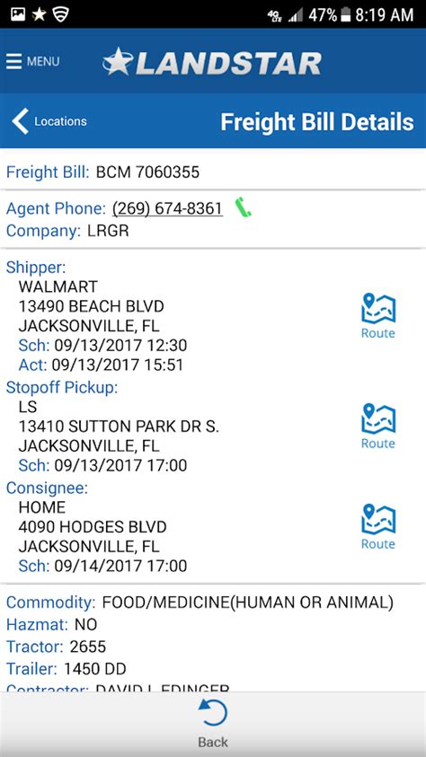 landstar direct scan