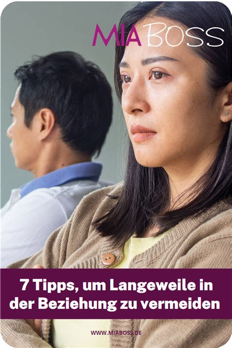 langeweile in einer beziehung