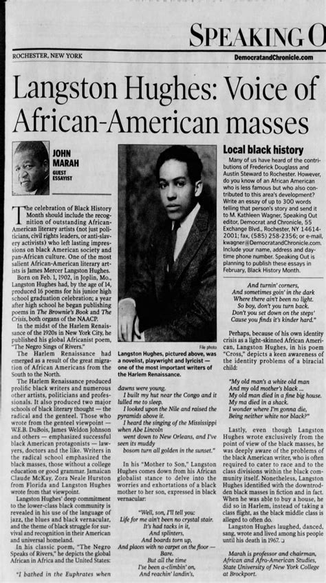 Read Online Langston Hughes Papers 